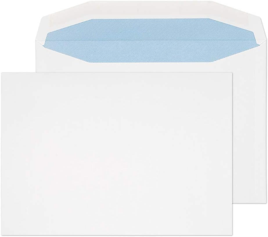 Blake Purely Everyday C5 162 x 229 mm 110gsm Mailer Gummed Envelopes (8707) White - Pack of 500