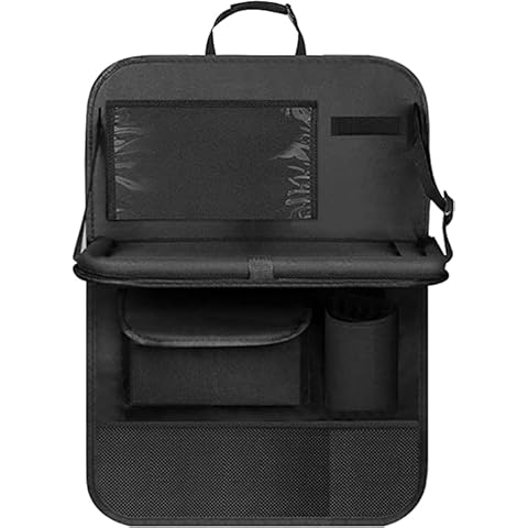 CaiTang Organizador de Asiento de Coche con Bandeja Cover