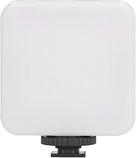 LED Video Light, Mini Portable Camera Lights 49 LED Beads On Camera Video Fill Lamp for Photography with 1/4in Screw Hole, for DSLR Camera Tripod