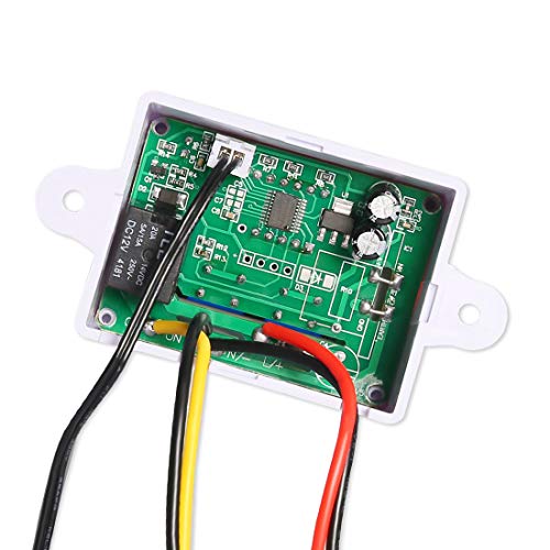 Digital Led Temperature Controller Module, Xh-W3001 Thermostat Switch With Waterproof Probe, Programmable Heating Cooling Thermostat (12V 10A 120W) #TOP1
