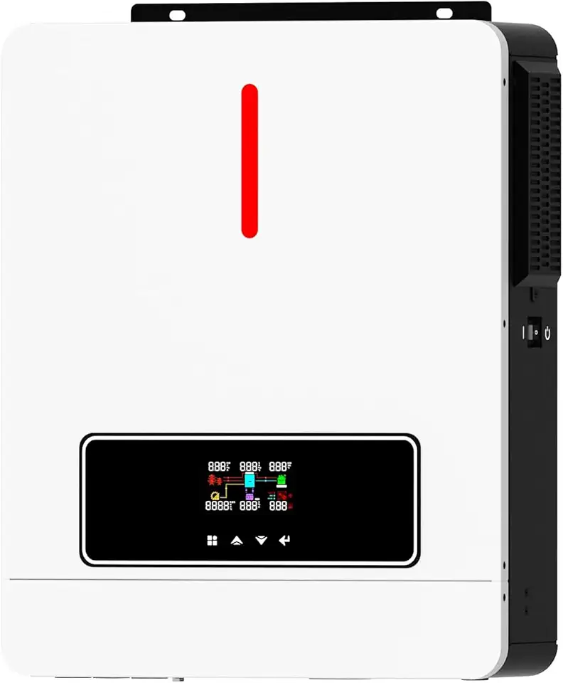Xijia Inversor Híbrido 3600W 24V para 120V, Onda Senoidal Pura, MPPT 120A, Máx PV 4200W (60–500V), Ideal para Casa, Sítio, Cabana e Sistema Solar Off-Grid 60Hz