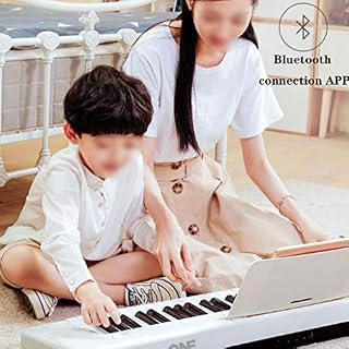 Piano électronique Professionnel 61 Touches Portable sans Fil Bluetooth Smart APP Clavier Lumineux 417 Tons Maison… - Les Beatles, Paul McCartney, John Lennon, RIngo Starr, George Harrison Piano électronique Professionnel 61 Touches Portable sans Fil Bluetooth Smart APP Clavier Lumineux 417 Tons Maison… – Image 5