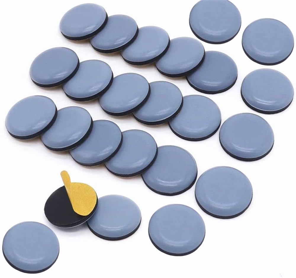 Appliance Slider for Kitchen Appliances, 24 PCS 19mm Self-Adhesive DIY Small Kitchen Appliance Slider for Most Countertop Coffee Maker, Air Fryer, Pressure Cooker, Deep Fryer