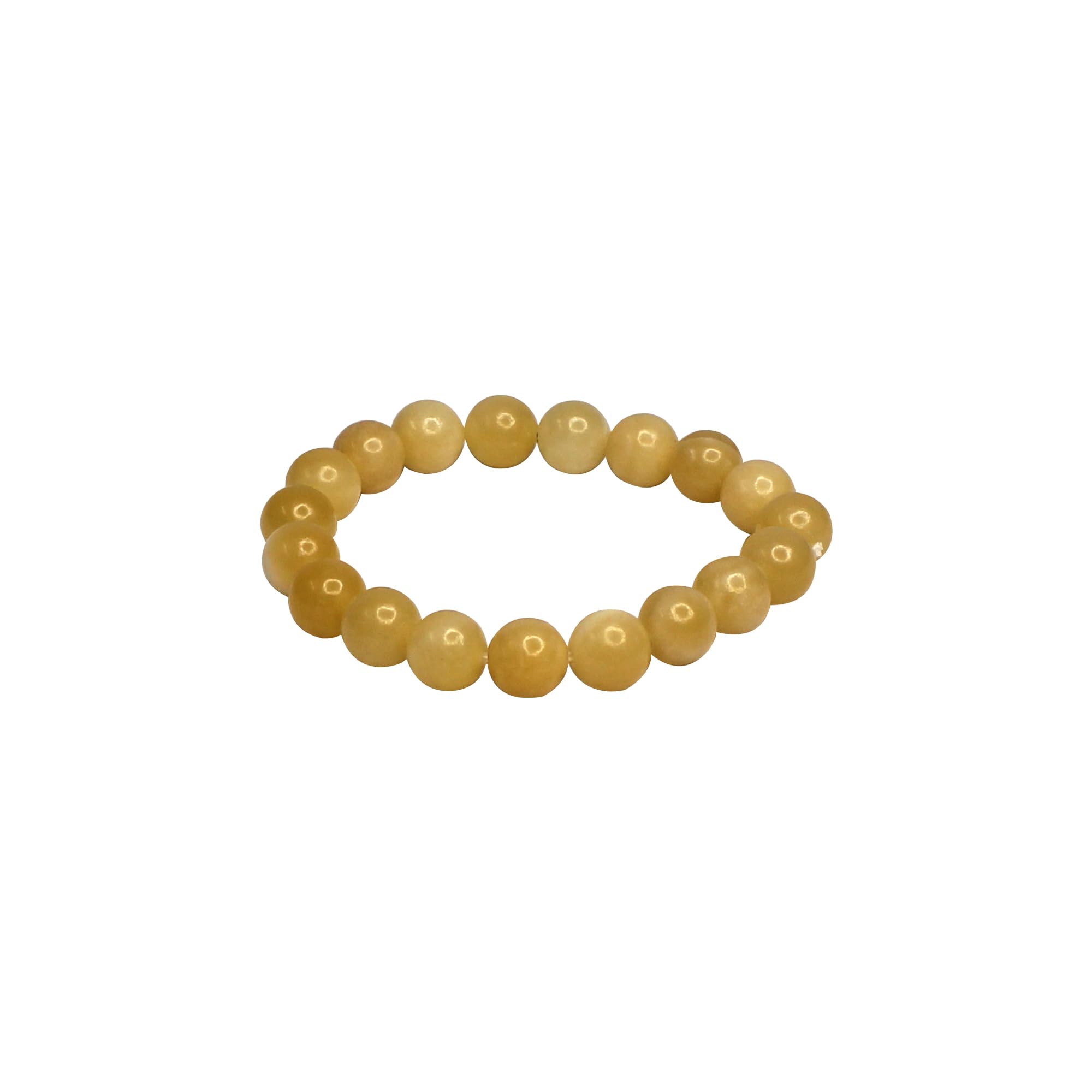 Arka Surya Crystals Natural Yellow Calcite 10mm Beads Healing Bracelet for Serenity Strength & Creativity Infused (B0D1Y5S626) Amazon Price History, Amazon Price Tracker