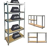 ▲Le forfait comprend: 1 étagère sans boulon à 5 niveaux. Garantie de remboursement de 60 jours. Expédition rapide 2-4 jours arrivent. Garantie 3 ans.