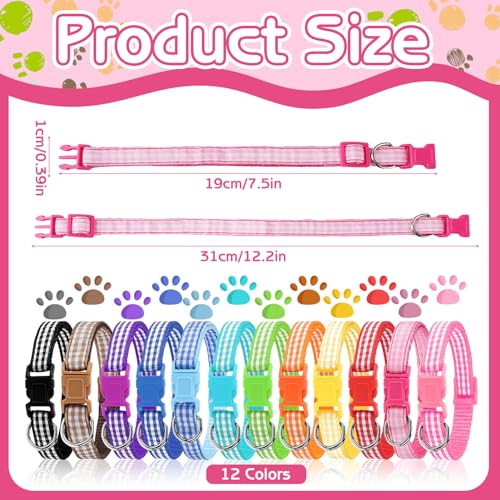 GGSTDDUP 36 Pcs Puppy Collar and Leash Set Adjustable Dog Collars and Leash by GGSTDDUP - Used condition - Image 3