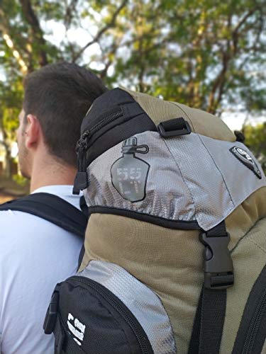 MOCHILA CARGUEIRA VIAGEM CAMPING/TRILHA/PESCA IMPERMEÁVEL 55L