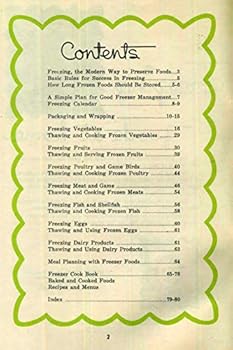 Paperback Freezing Foods at Home Book