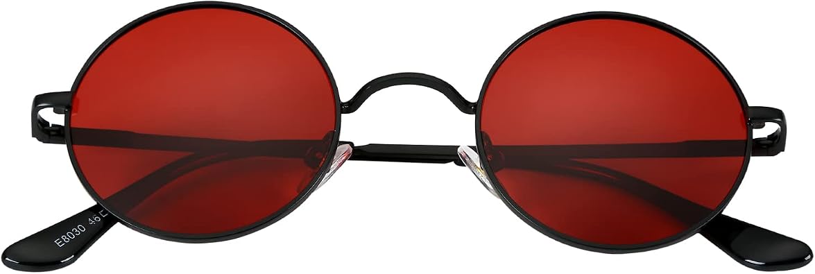 Kursan Small Round Polarized Sunglasses Women Men