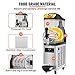 VEVOR Commercial Slushy Machine, 12L Single Tank Frozen Drink Machine, 500W Stainless Steel Margarita Wine Smoothie Frozen Drink Maker, Slushie Maker for Home Party Restaurants Cafe Bars