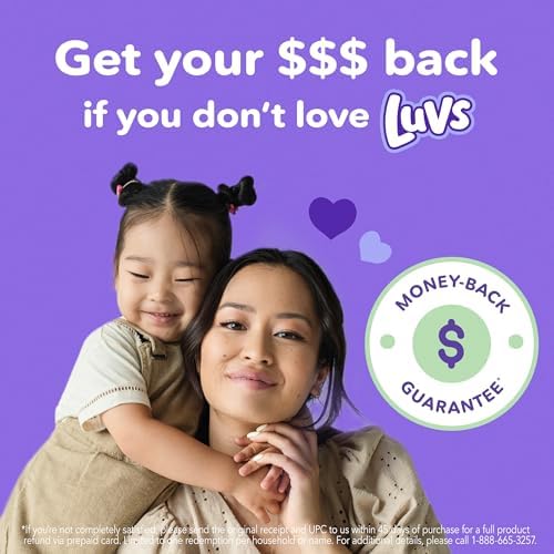 Luvs Size 5 Baby Diapers, Platinum Protection Bluey Diapers for Day & Night,Size 5 (27+ lb), 172 Count — view 5