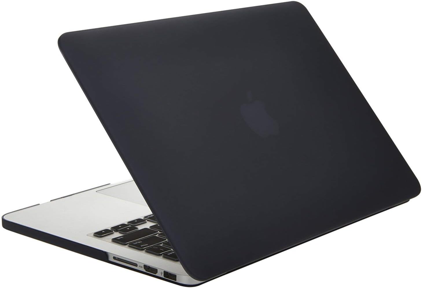 TECOOL MacBook Pro 15 Retina Case Cover, Plastic Hard Shell Bundle with Keyboard Cover for Apple MacBook Pro 15.4 inch with Retina Display Model:A1398 (Black)