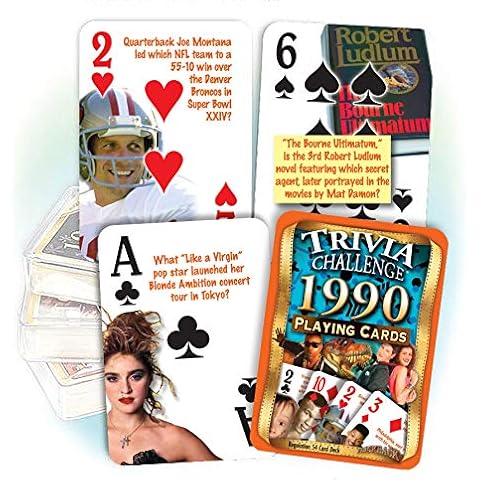 Flickback 1990 Trivia Cards Cover