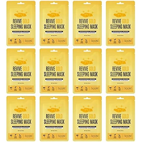 Soo Ae Sleeping Mask, Revive Gold, 12 Count Cover