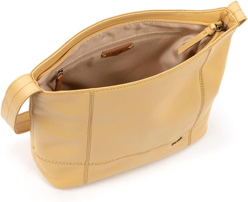 The Sak De Young Hobo Bag - Premium Leather Women's Handbag for Everyday & Travel - Durable, Large Purse With Zipper Pocket - Image 4