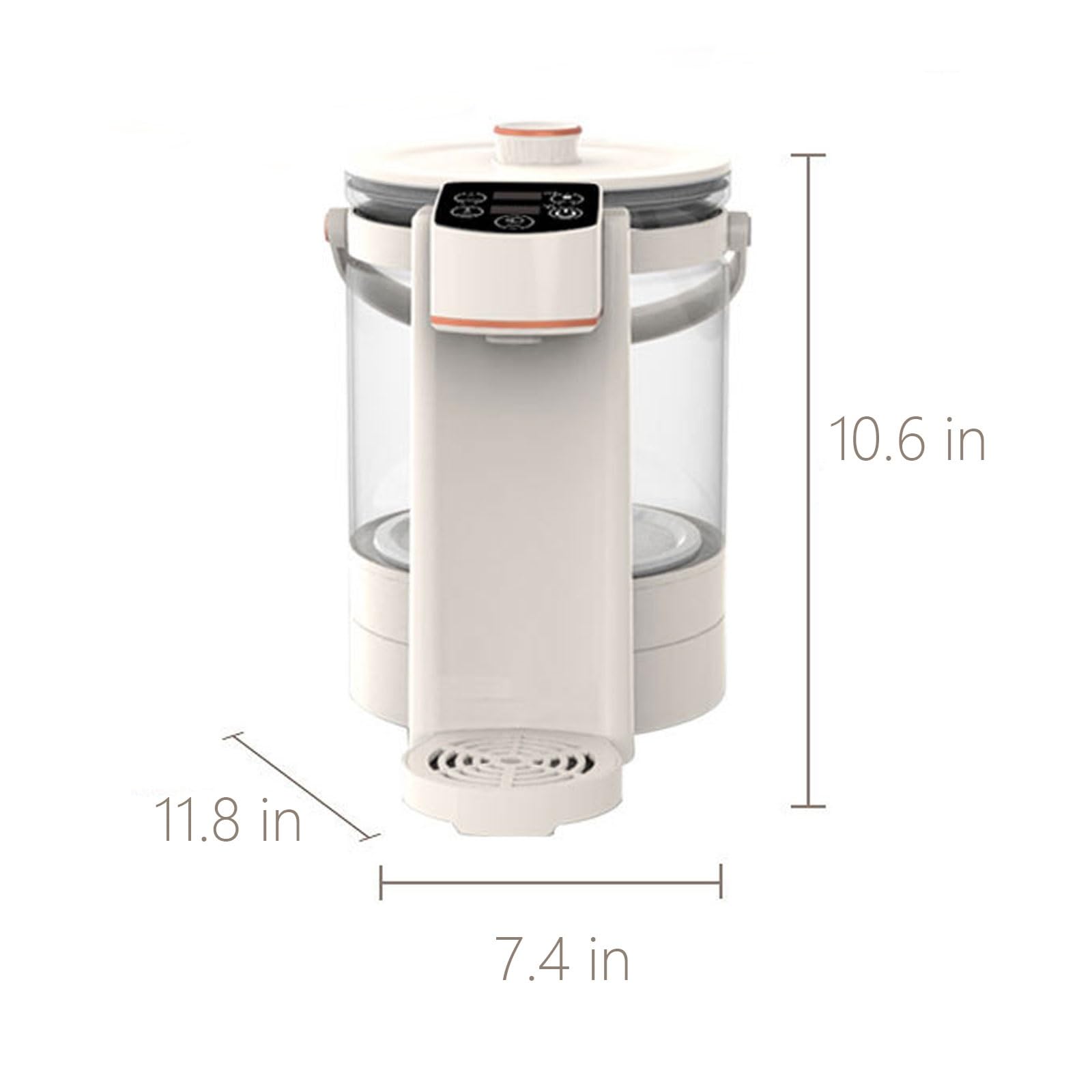 Dispensador instantáneo de agua caliente, práctico y eficiente dispensador de agua mineral/embotellada para viajes, hotel, tiempo de dispensación de 3 segundos