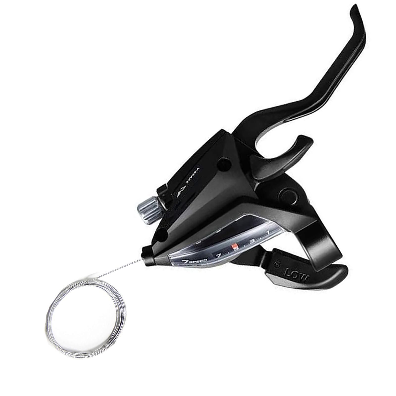 Leva del cambio ST-EF500 3x7 per bicicletta, set di leve del cambio/freno a 21 velocità con cavi interni in acciaio inox, alloggiamento del cavo del cambio non incluso, per bici da strada, MTB