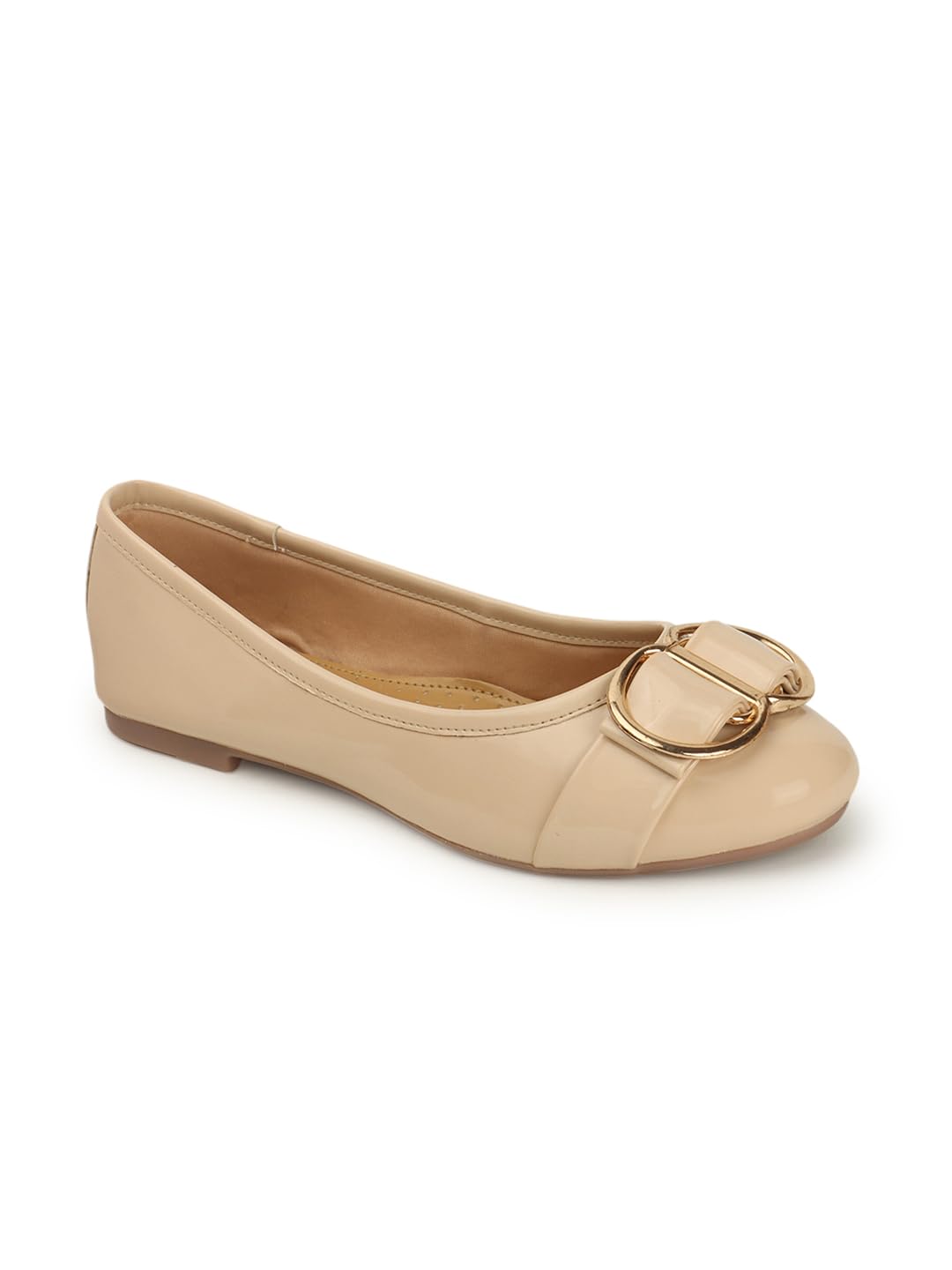 carlton london Women Comfortable Flat Round Toe Slip On Fashion Shoes for Daily use, Office use, Casual use-picture-36