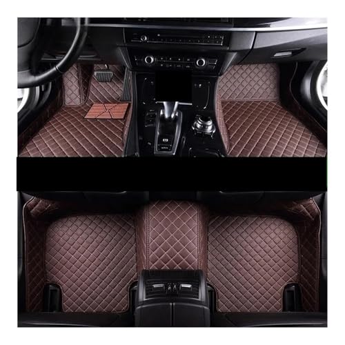 Tapis de sol voiture pour Note couverture complète marron