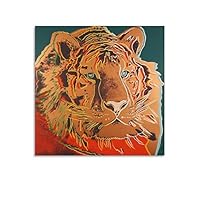 アンディ・ウォーホル　シベリアンタイガー　ポスター Amazon.co.jp: Andy Warhol アンディ・ウォーホル 《絶滅危惧種