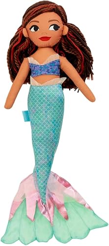 Franco La Sirenita - Almohada de peluche súper suave (producto oficial), Ariel