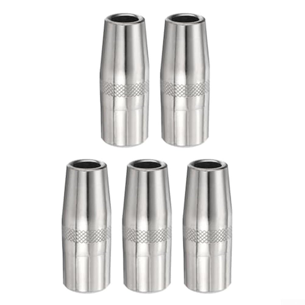 Confezione da 5 ugelli per saldatura MIG, punte coniche in rame con foro da 1/2" per torce Pro Curve 200 e 200A-400A, KP2742-1-50R