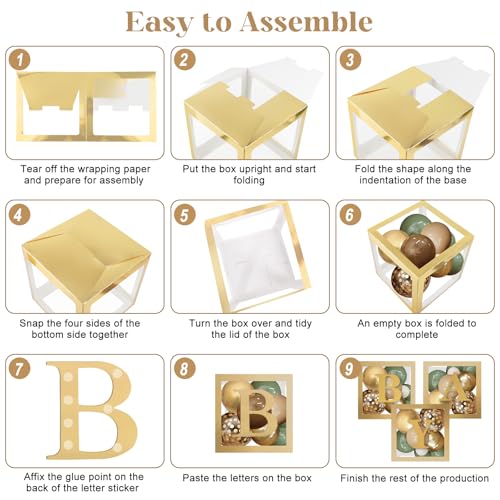 Image of Amandir 137pcs Woodland Animals Baby Shower Decoration Boxes