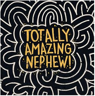 Nephew Birthday Card, Birthday Cards for Nephew, Happy Birthday Nephew Card, Nephew Birthday Greeting Cards, Birthday Card for Nephew, Birthday Card, Birthday Cards