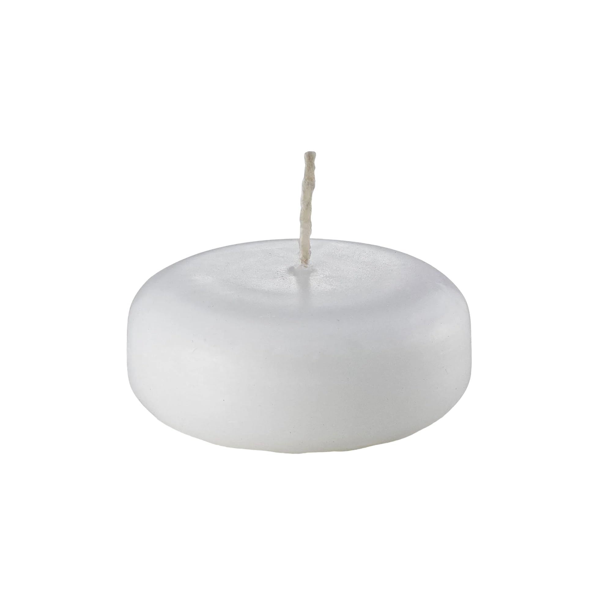 D'light Online Mittelgroße Schwimmkerzen, 7,5 cm, Großpackung für Veranstaltungen, Schwimmkerzen für Hochzeiten, Spa, Heimdekoration, besondere Anlässe und Urlaubsdekoration (Set mit 96 Stück, weiß)