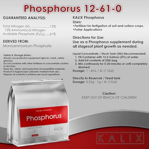 KALIX Phosphorus fertilizante fosfórico en polvo 25 lb miniatura 7