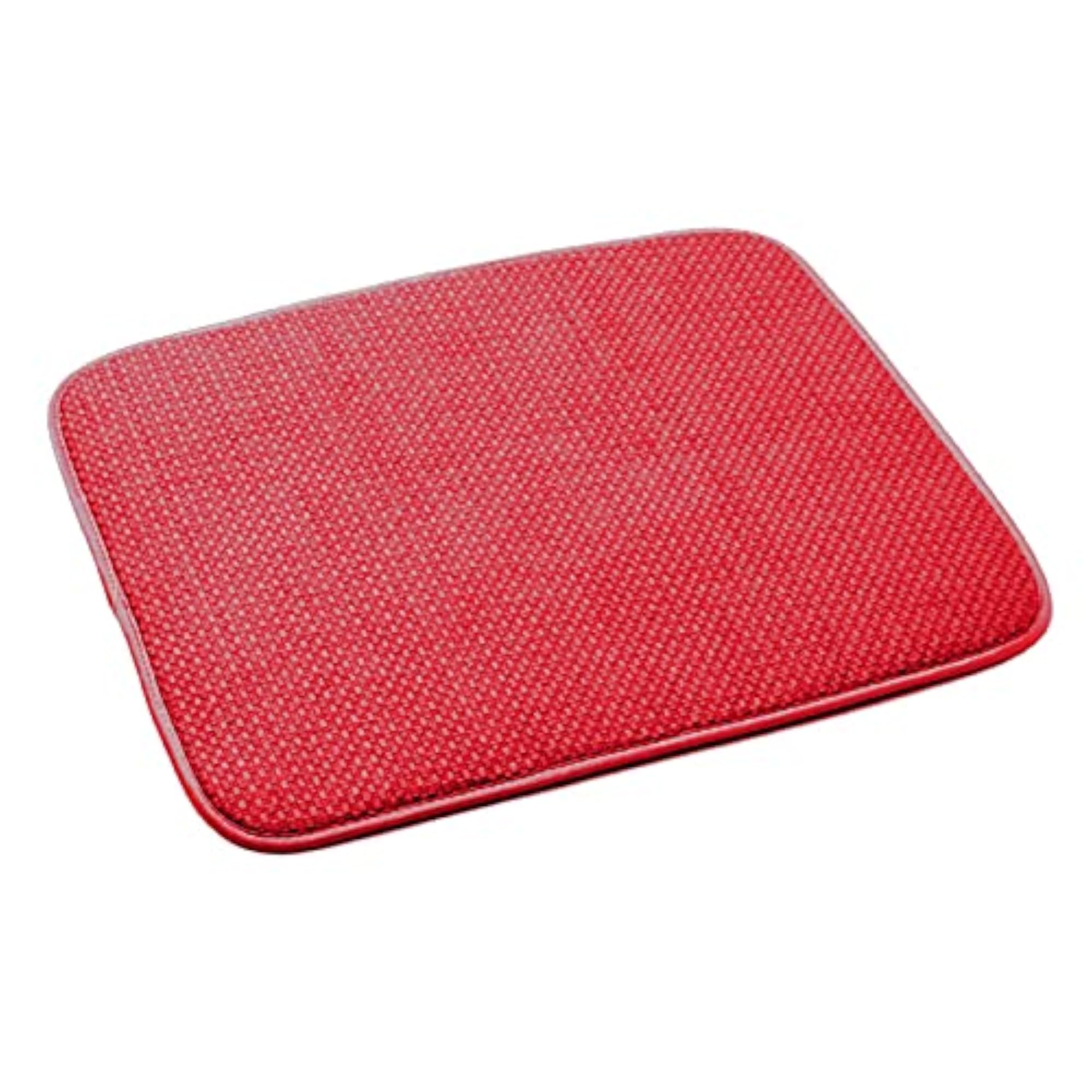 Red Drying Mat for Kitchen Counter and Sink