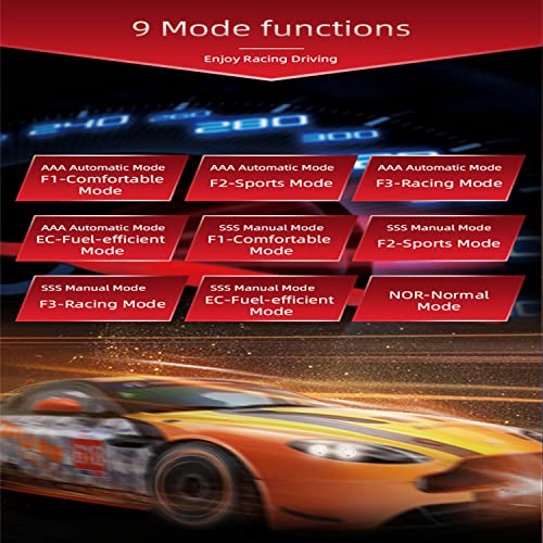 Wonvon Throttle Response Controller 9 Drive 9-Mode Universal Electronic Throttle Controller For Dodge Ram Ford Honda Chevrolet (Red) #TOP6