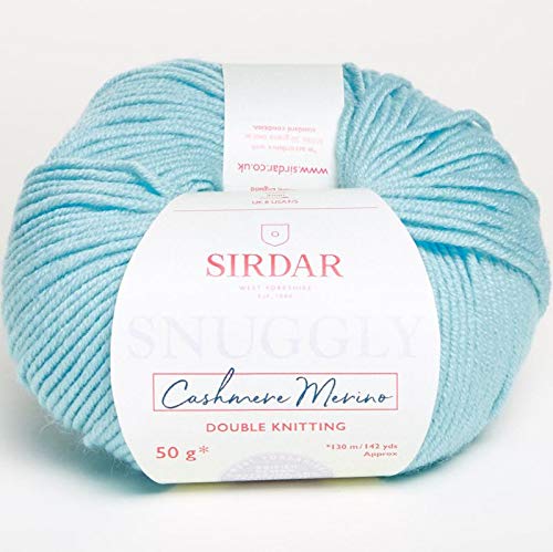 SirdarSnuggly Baby Cashmere Merino DK Double Knitting, Pool (465), 50g