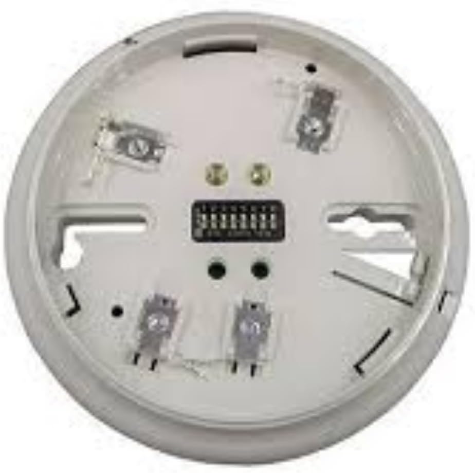 SIMPLEXGRINNELL 4098-9792 ADDRESSABLE, SSD Sensor Base, FLANGED, 4.875 INCHES, SNAP-in, for USE with SIMPLEX Intelligent Control Panel, White