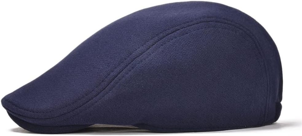 Spring Cotton Baseball Cap Men's Flat Driver Retro Casual Newsboy Beret