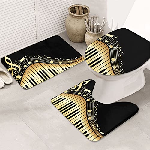 Tappetini da bagno assorbenti per il bagno antiscivolo: il tappetino da doccia assorbente migliorato è più spesso dei normali tappeti da bagno. Ci sarà una sensazione di sostegno e più comfort quando lo calpesti. Lavabile a mano, non candeggiare, asciugare in asciugatrice a basse temperature o asciugare all'aria.