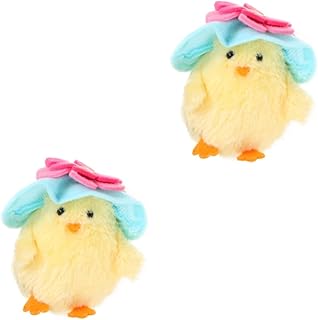Amosfun Brinquedo De Pelúcia De Pelúcia De Pelúcia Brinquedo De Quebra-Cabeça Brinquedos De Pelúcia 2 Peças Decorações De Frango Para Festa De Páscoa Bicho De Pelúcia Pintinho De Páscoa