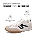 Sneakers for Women Retro Fashion Trendy Sneakers with Foam Insole Casual Shoes for Walking Tennis Classic Non-Slip Comfort Shoes Size 10 Off-White