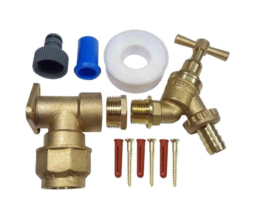 25mm MDPE Outside Tap Kit With Accessories