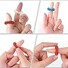 Abeillo 8 Pièces Anneaux de Massage des Doigts, Bague Accupressure pour réduire le stress et masser et améliorer la circulation sanguine, Anneau d'Acupression (8 Couleurs) #3