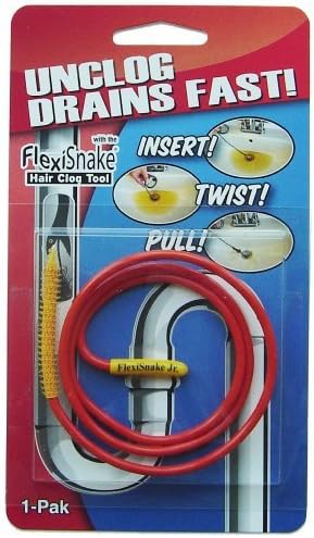 Flexi Snake FS1JR1 FlexiSnake Junior Hair Clog Tool by FlexiSnake