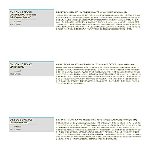 ティムコ(TIEMCO) フェンウィック リンクス LINKS66CMLJ 6'6" 4枚目