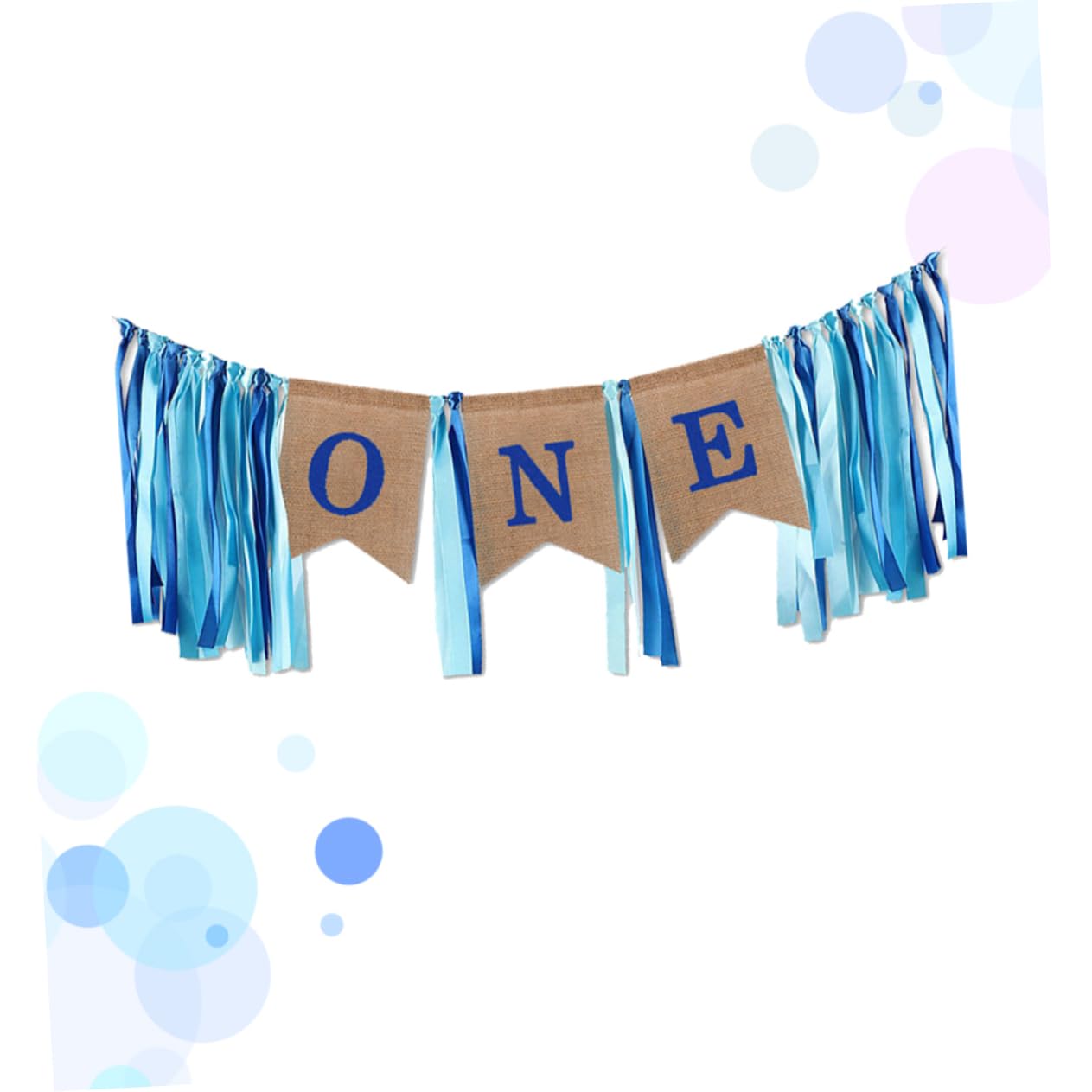 TOPBATHY 3pezzi Banner Decorativo Per Compleanno Lino Con Nastro Decorazione Feste Per Adulti Per Interni Ed Esterni Compleanno e Eventi Speciali