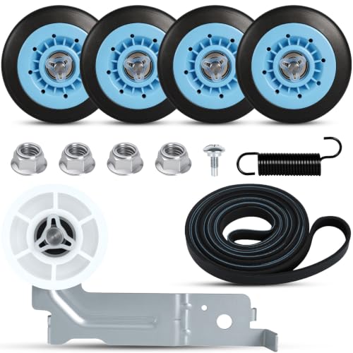 Dryer Repair Kit for Samsung Ball Bearings on Rollers & Pulley Quieter