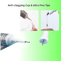 Vista 5 de YiJieWZT b 7000 - Pegamento de 1.7 fl oz para teléfonos, súper pegamento, pegamento de reparación, pegamento de joyería, pegamento transparente, 1.6