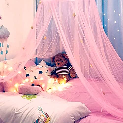 Crackles Pink Decoration Net for Romantic Dinner, Anniversary, Birthday Party Celebration and Valentines Day Or Cabana Tent Decoration (Cloth Piece Only) Pack of 1