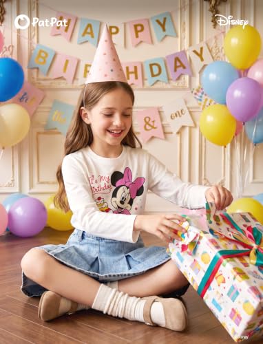 Image of Disney Kids Birthday Shirts 2-9Y, Cute Graphic Tees, Birthday Party Outfit