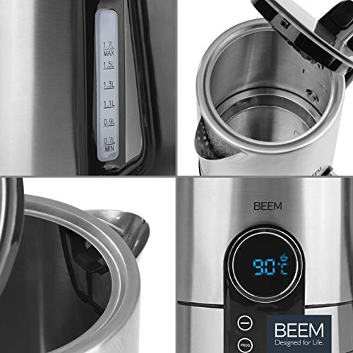 Bouilloire avec réglage de la température BEEM TEA-SWITCH 1.7 l pour préparation thé