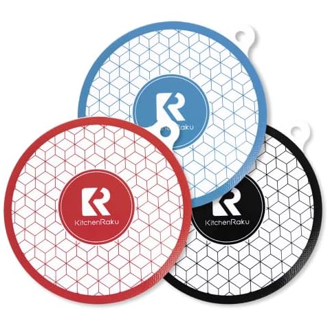 3PCS Induction Hob Protector, Silicone Induction Protective Cover Mat- (Magnetic) Cooktop Scratch Protector for Induction Stove,Multifunctional Silicone Mats by KitchenRaku Cover