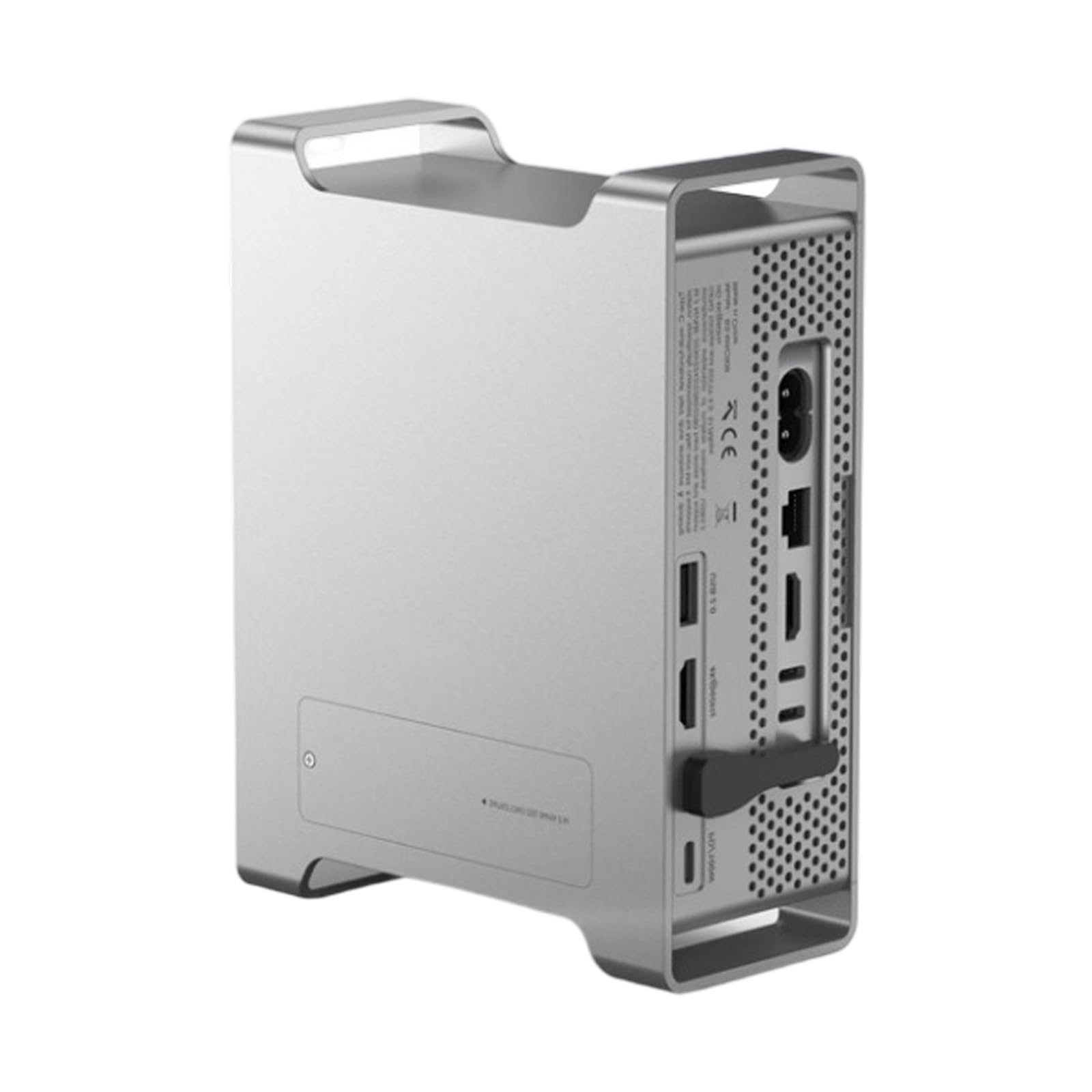 Enclosure per HDD NVMe ad alta velocità con interfacce USB C Alloggiamento in alluminio e sistemi di raffreddamento efficienti Enclosure HDD NVMe PCIe